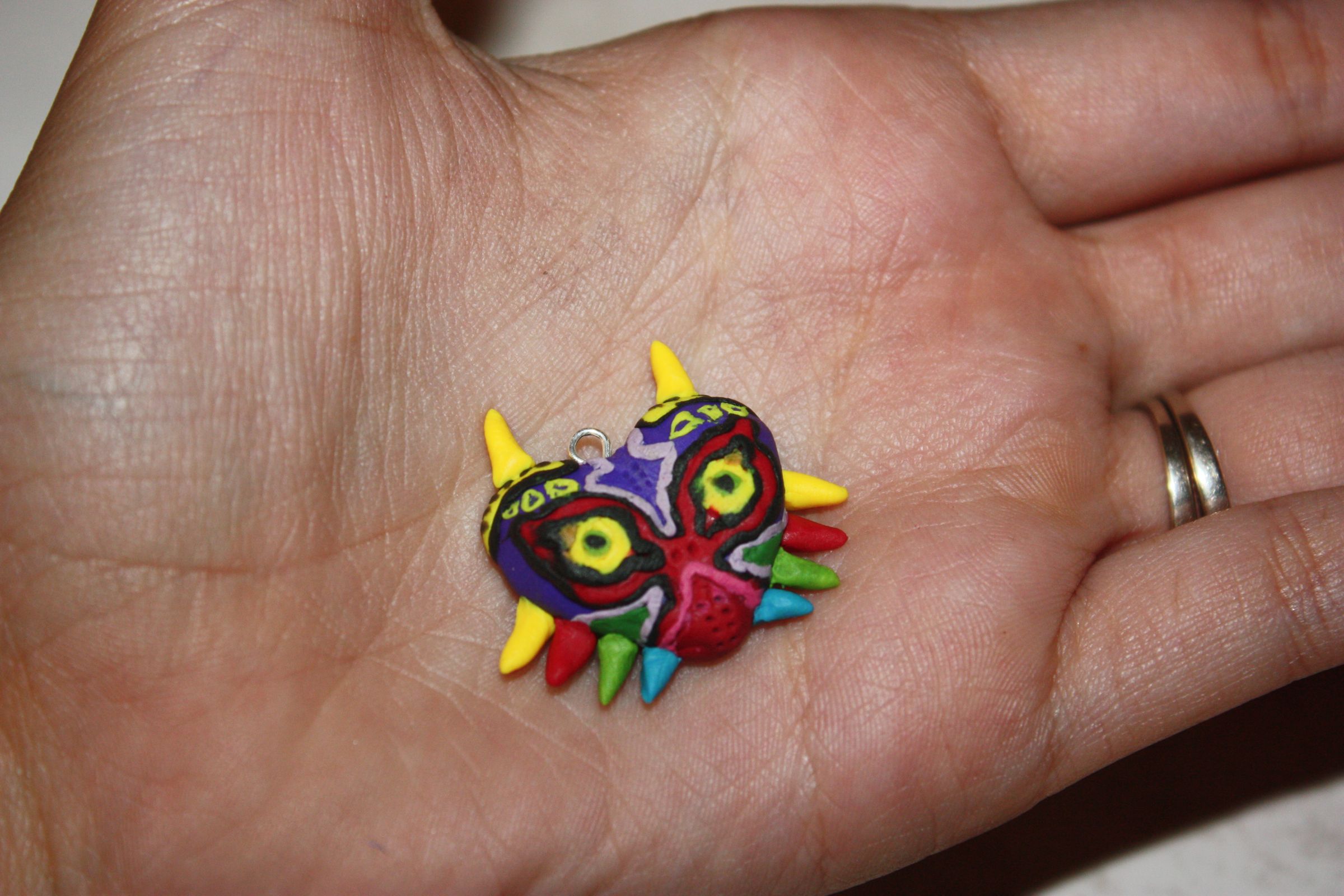 How to Make a Majora's Mask Clay Charm