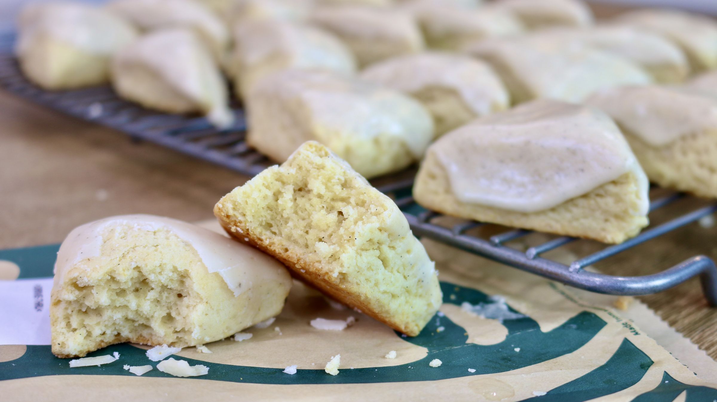COPYCAT Starbucks Petite Vanilla Bean Scone Recipe 12 Steps (with