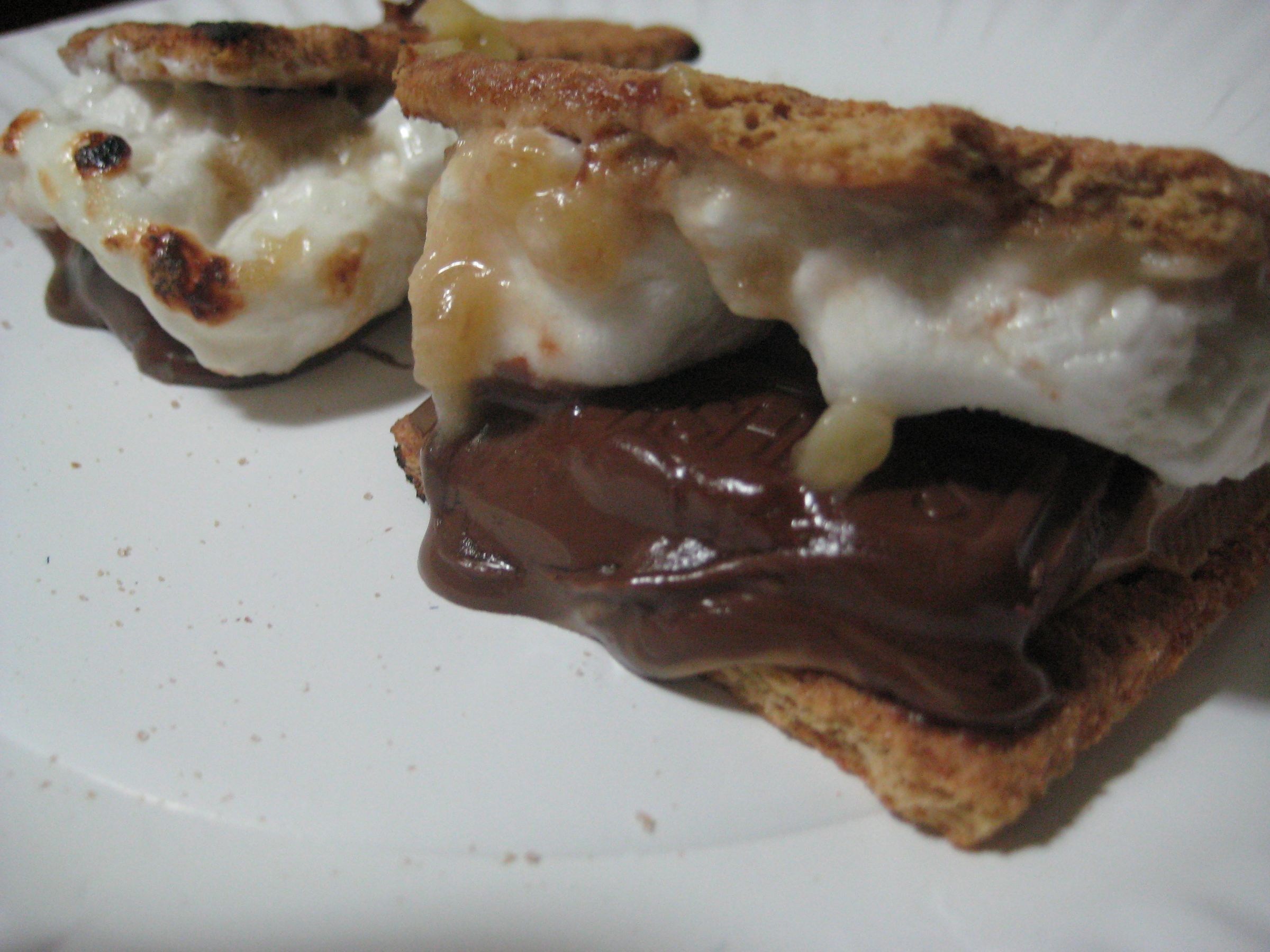 Peanut Butter & Banana Smores