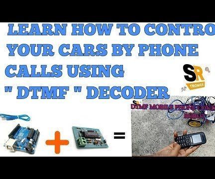 DTMF Controlled Robot