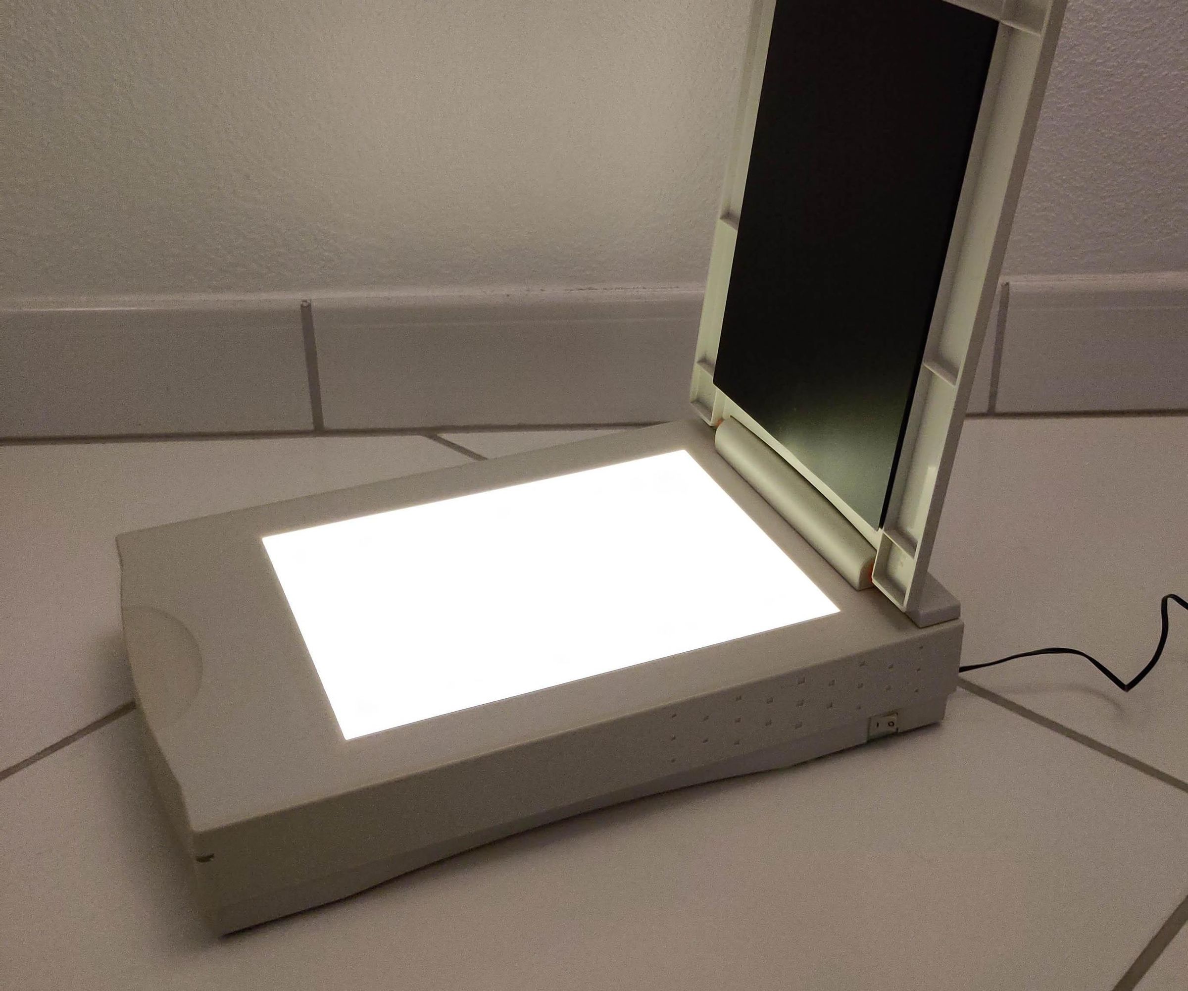 The Metamorphosis of an Old Flat Bed Scanner