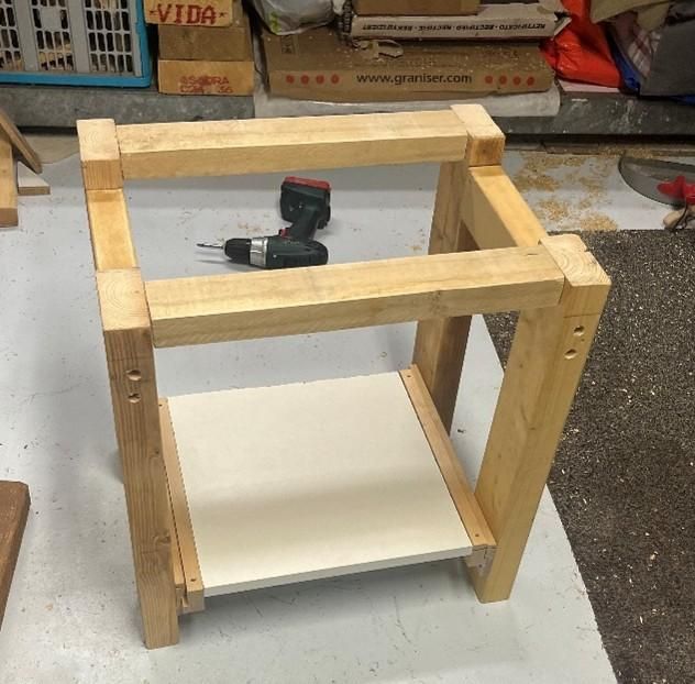 Build the Frame (legs and Connectors)