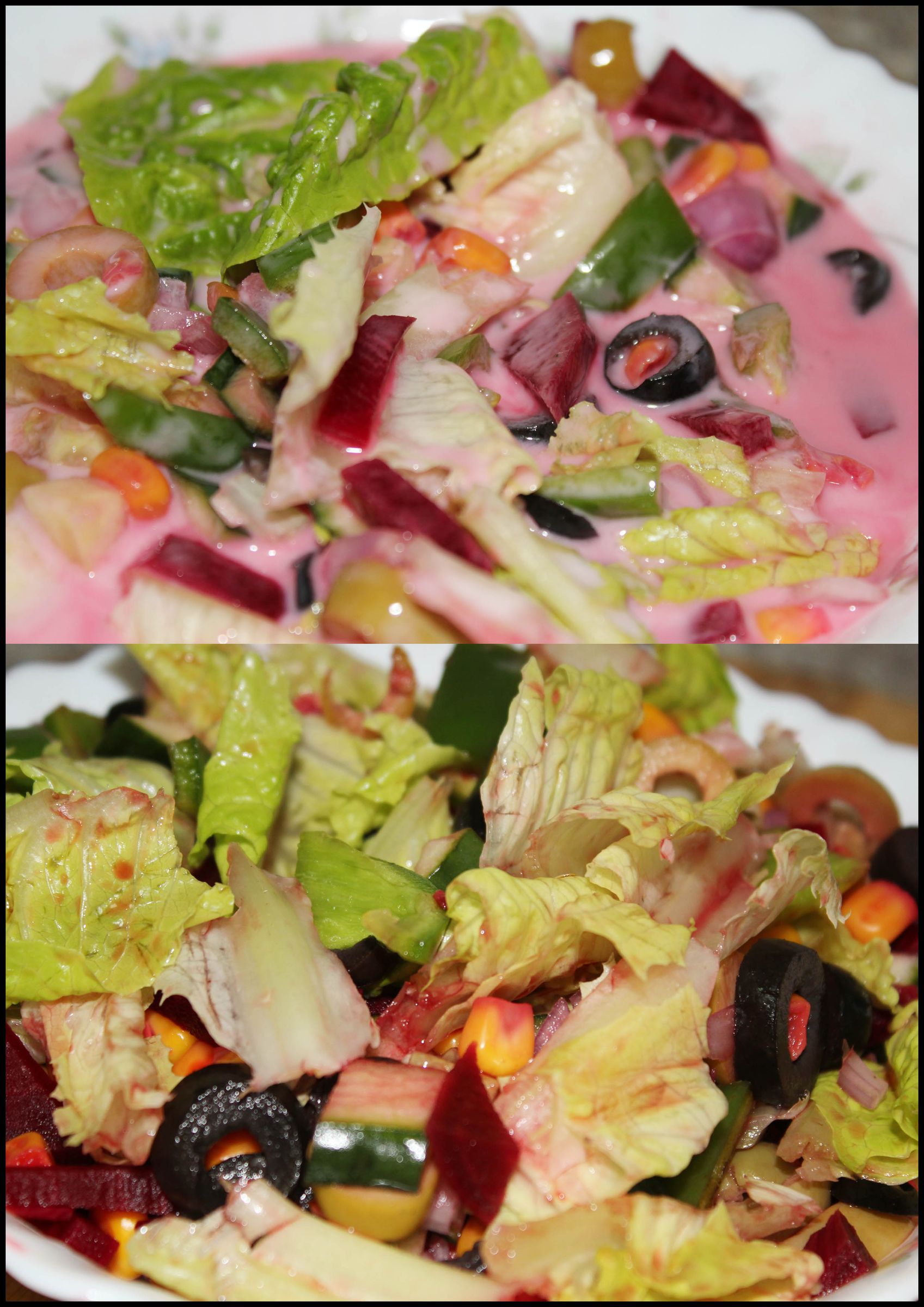 Vegetable Salad: Low Calorie  !!