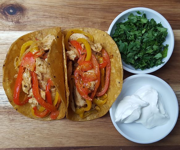 Chicken Fajitas & Peppers
