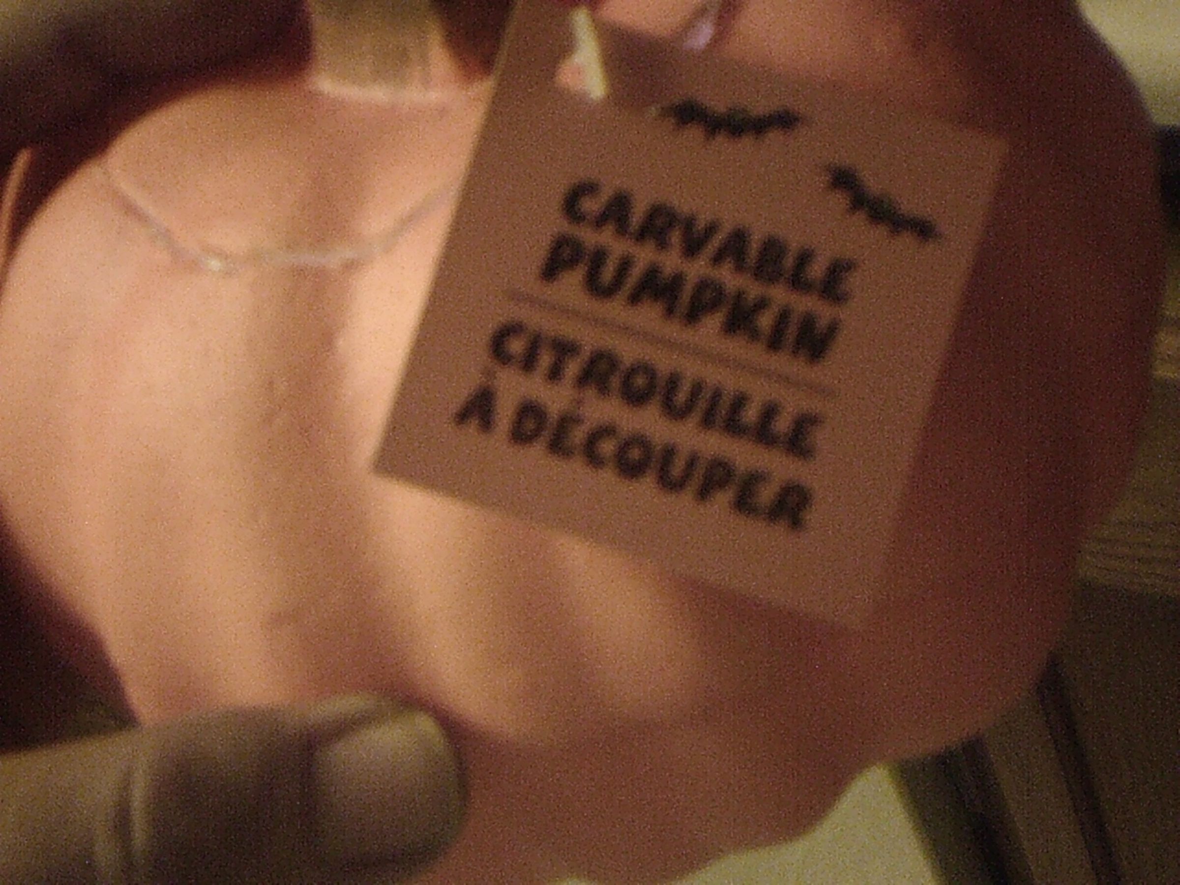 LED Strobe Pumpkin Decoration for Halloween for only $3