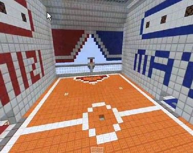 Huge PVP Redstone Basketball Map