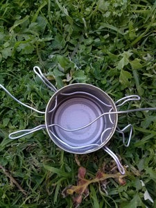 Squash With Pliers to Make Fourth Leg and Foot