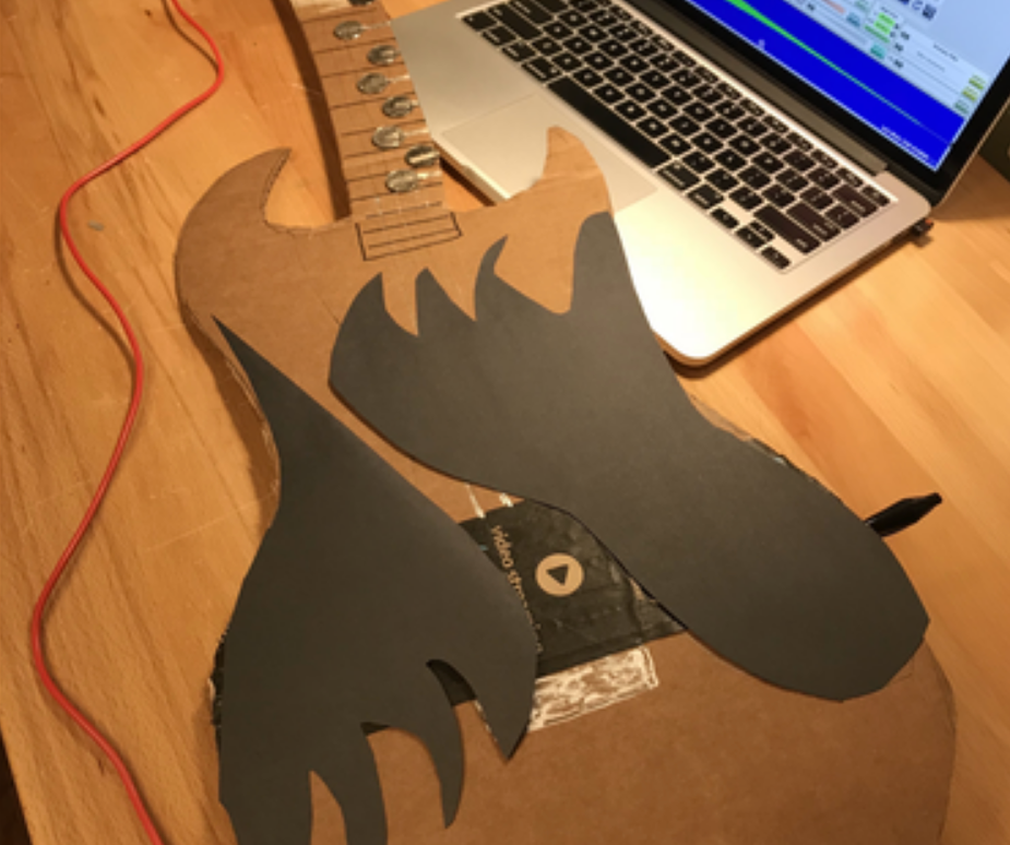 Creating a Makey Makey Guitar in Scratch or Soundplant!