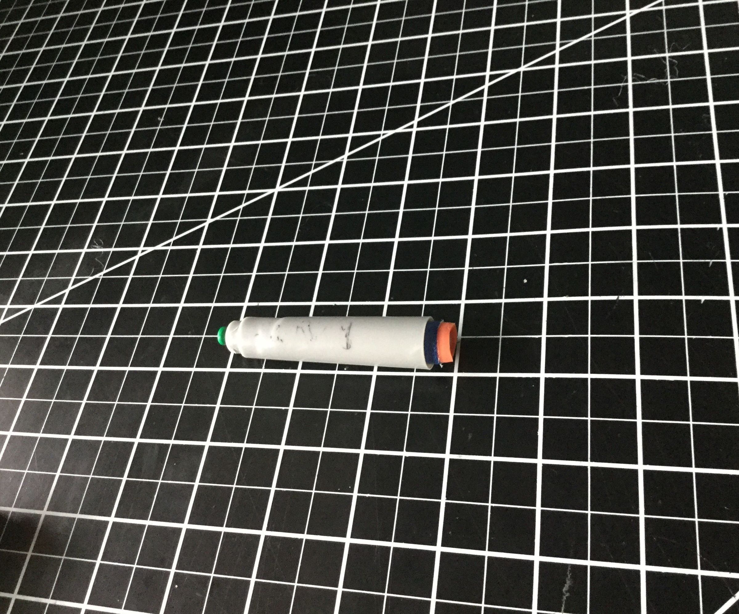 Nerf Silencer(any Spring Front-loader With Dart Posts Removed)