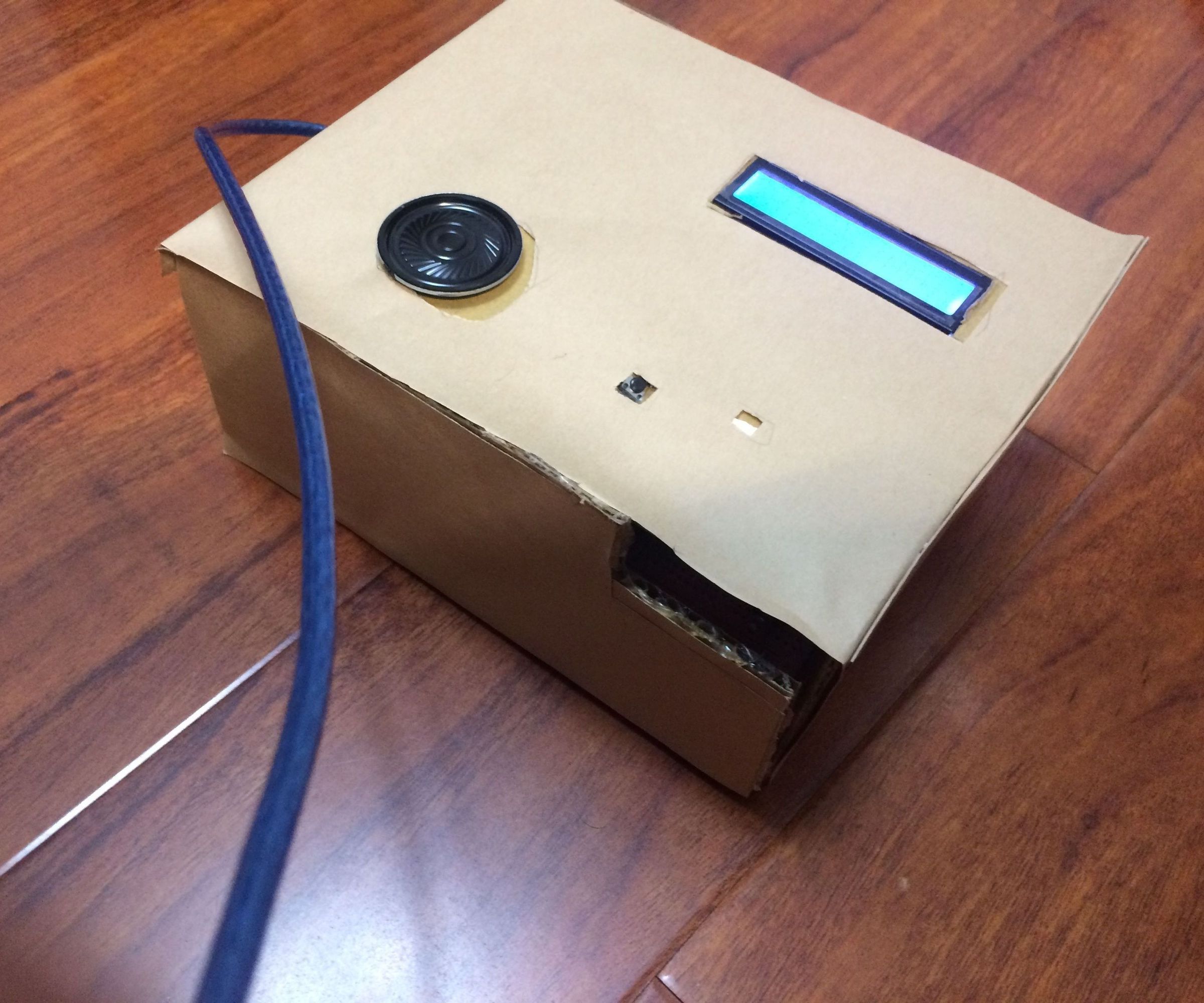 A Noisy Alarm Clock