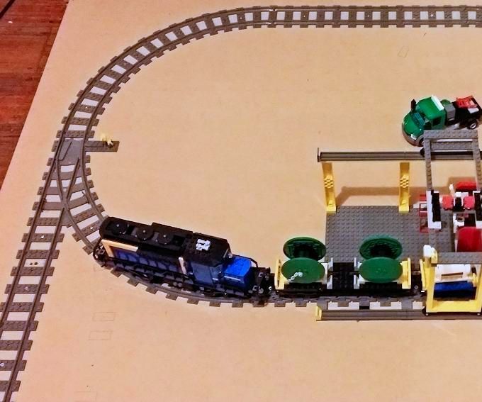 Creating Custom 90° LEGO Train Points for Your Layout