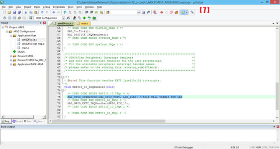 STM32F103 GPIO Intrupt (using Keil and STMCubeMX) : 3 Steps - Instructables