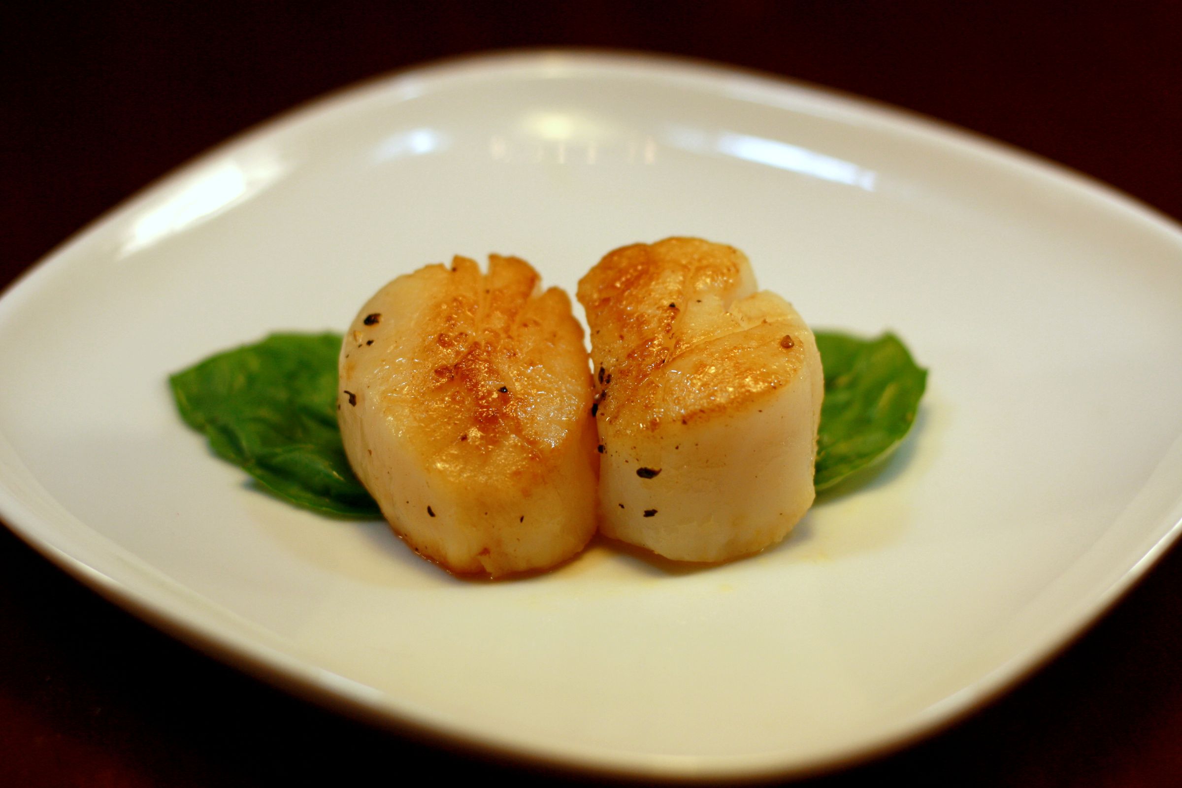 Twice-Cooked Sous Vide Sea Scallops