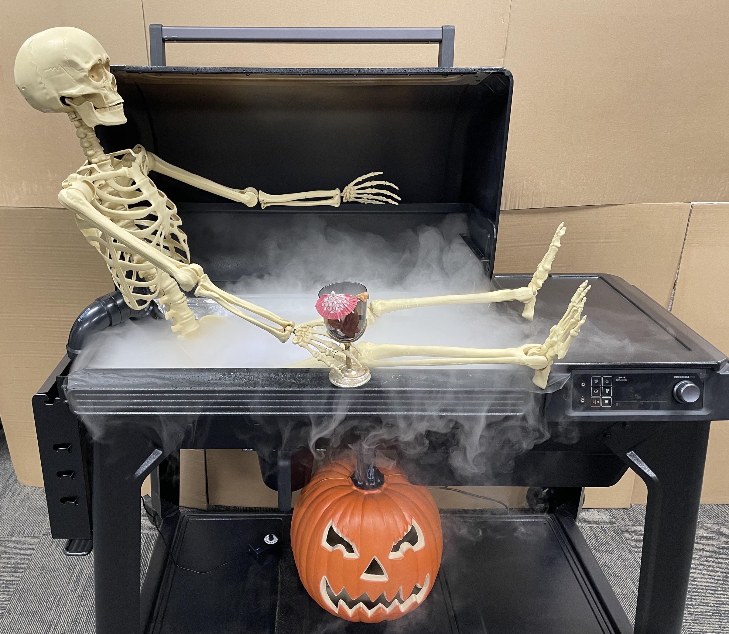 Turn Your Traeger Grill Into a Bubbling Cauldron (No Dry Ice)