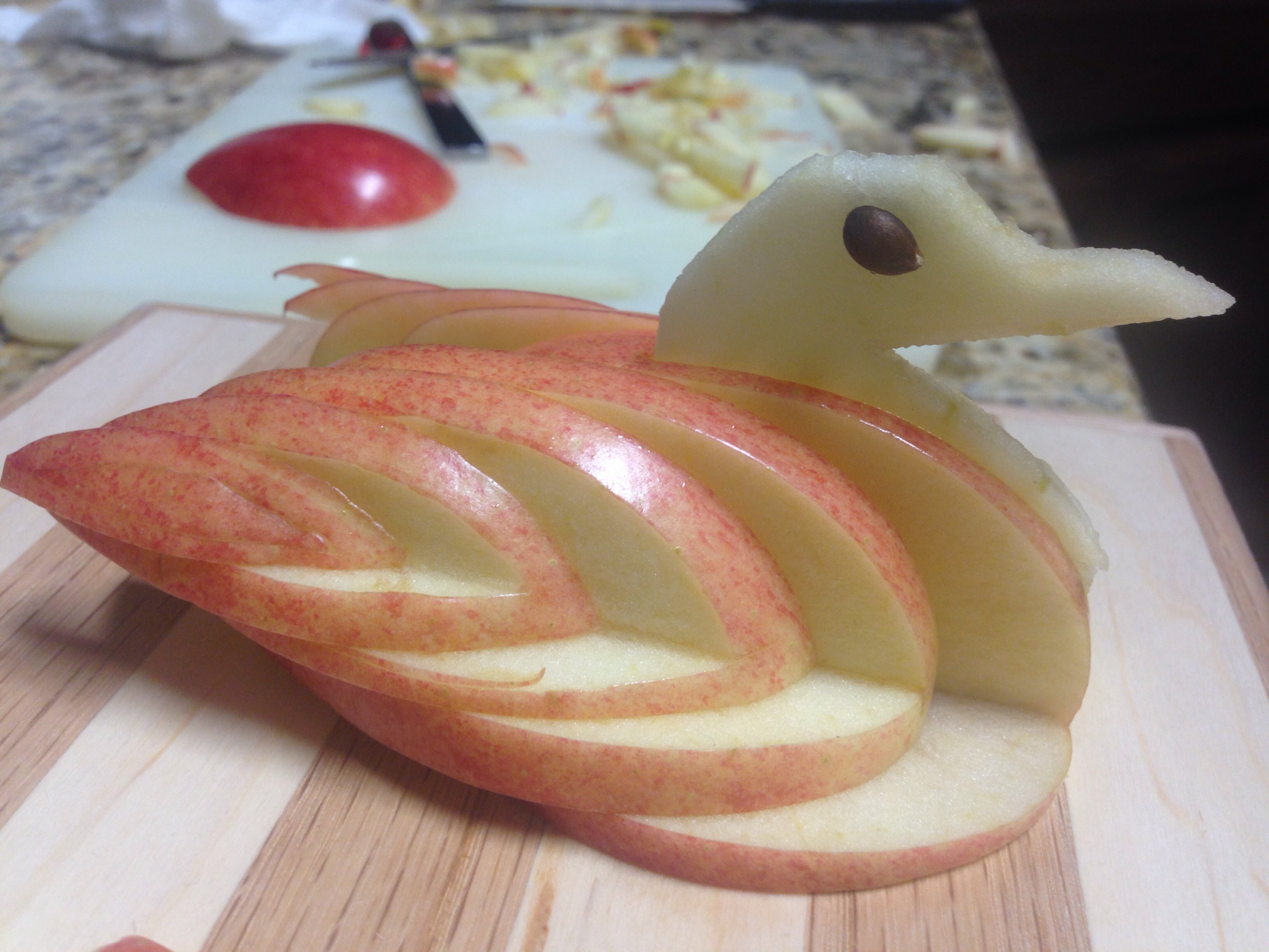 Apple Swan