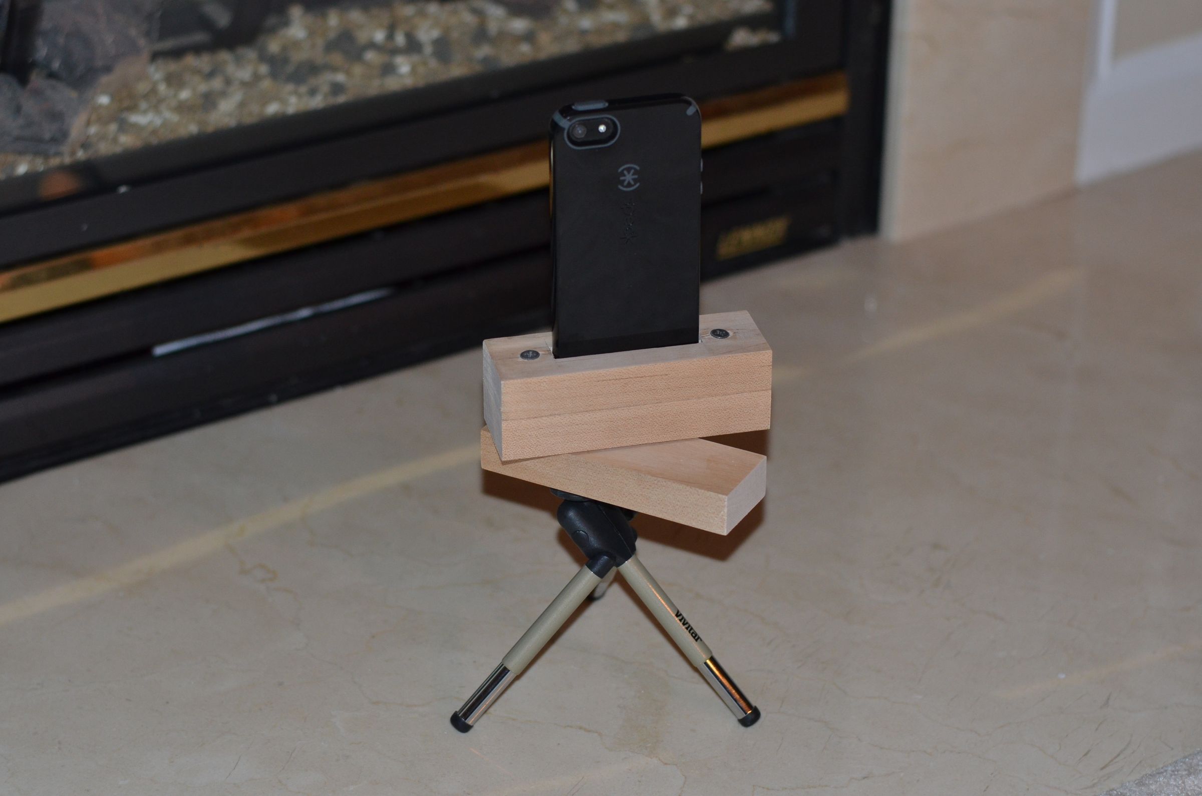 DIY IPhone 5 Panorama Tripod Mount