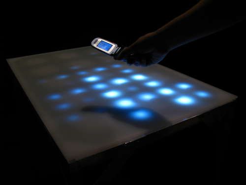 Electromagnetic Detection Coffee Table