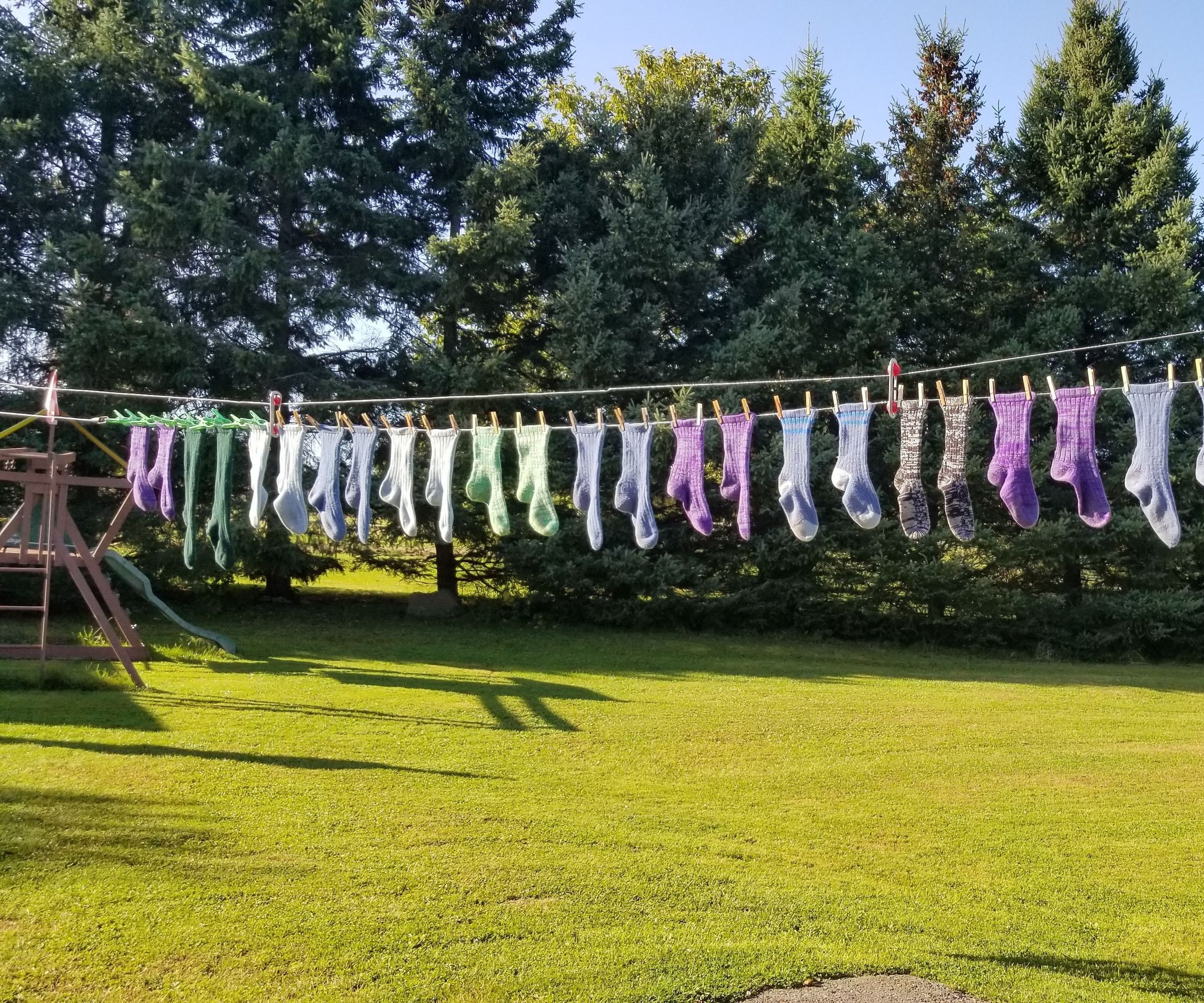 Socks the Old Way on a CSM