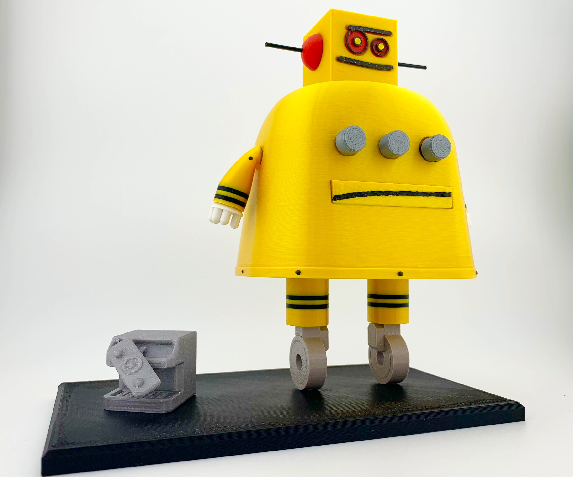 Instructables Robot (Mechanically Articulated)