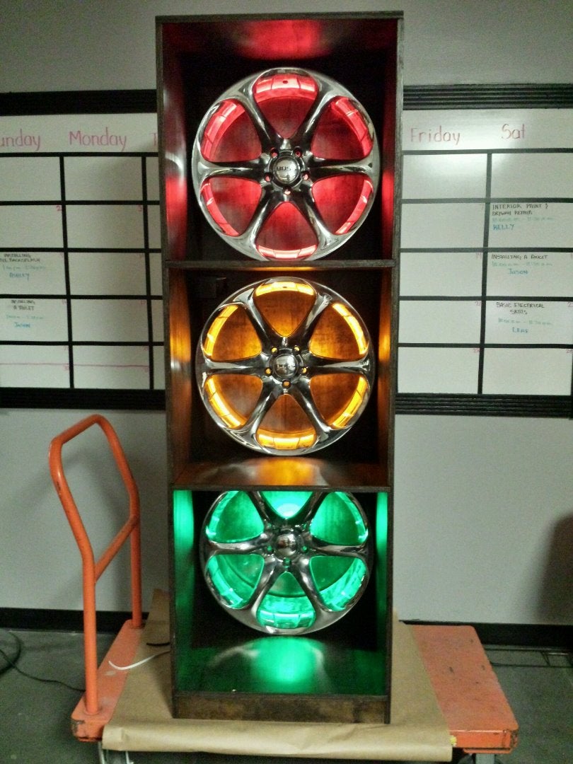 Staining the Wood and Reassembly