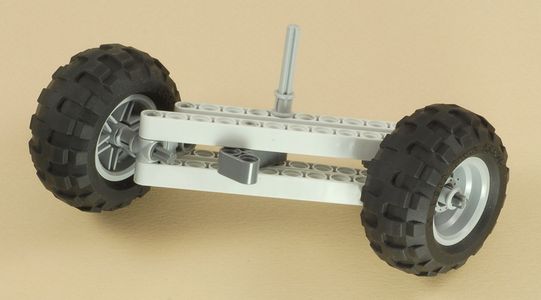Lego NXT Steering Rover Programming and Building Instructions.