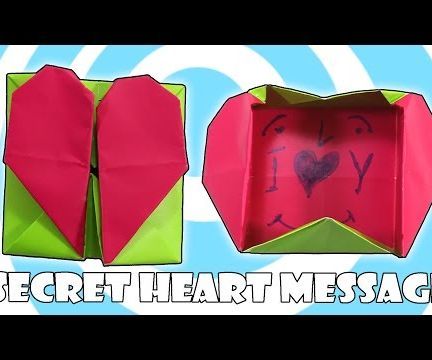 Origami Secret Heart Box