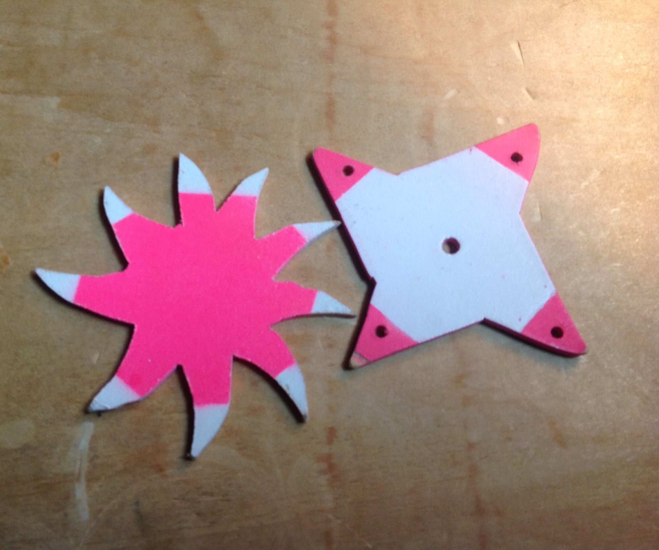 Ninja Throwing Star 4 Steps Instructables