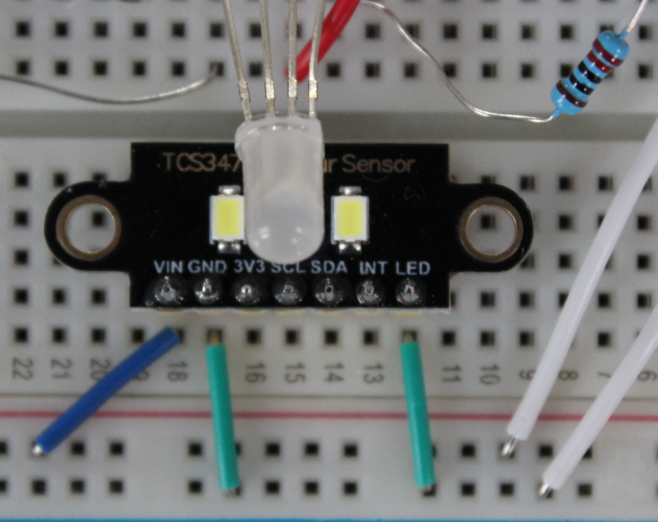 TCS3472 RGB Light Color Sensor With Arduino : 9 Steps (with Pictures ...