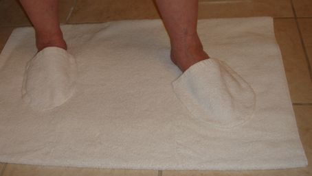 Footie Bathmat