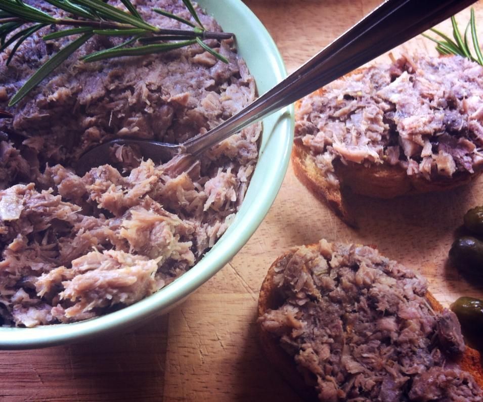 Duck Rillettes (potted Duck) With Star Anise & Rosemary