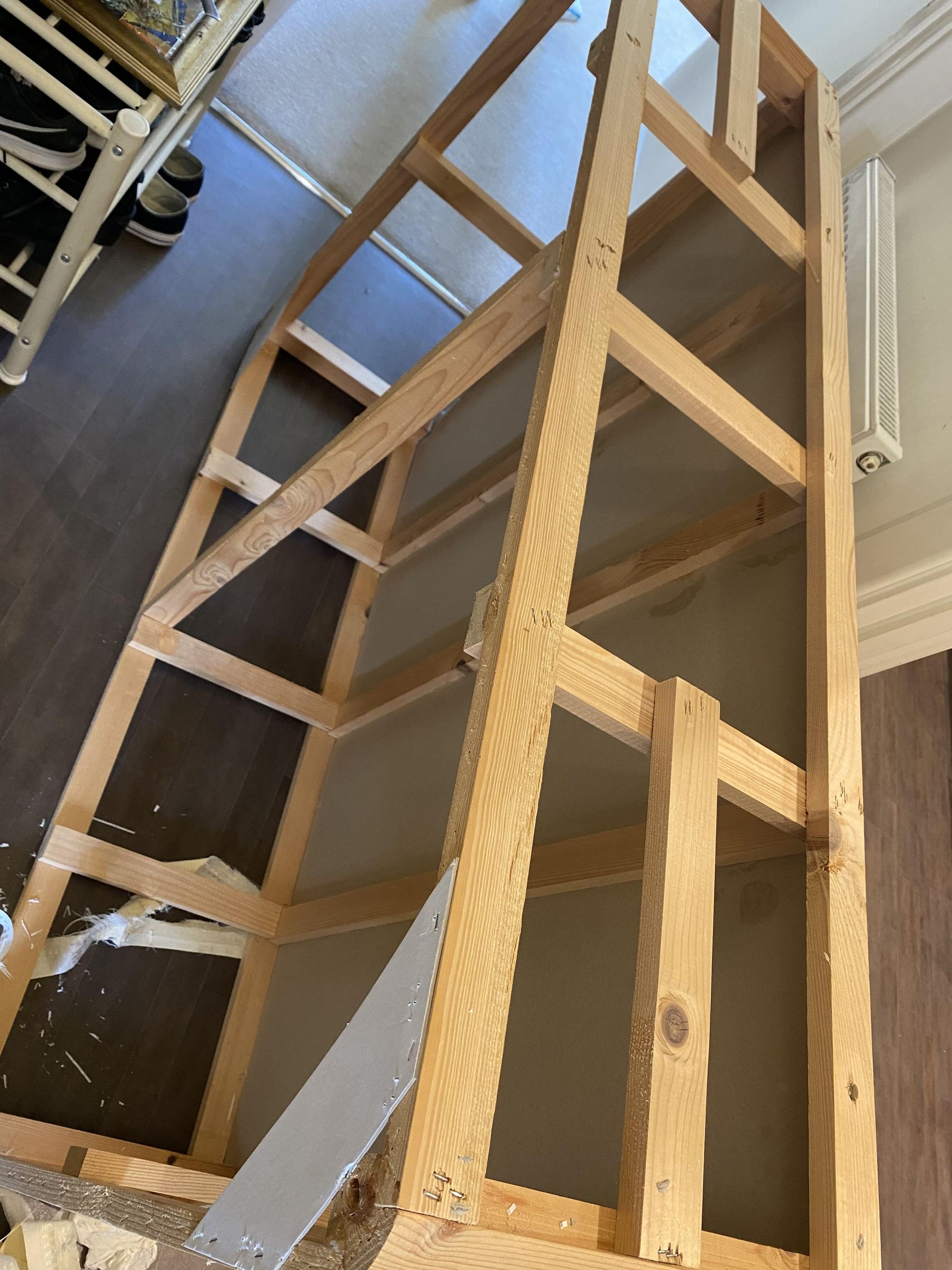Upcycling a Bed to Make a Shelving Unit