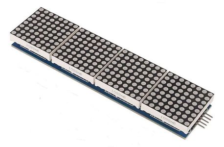 A Scrolling Digital Clock and Weather Station