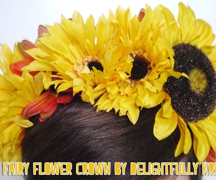 DIY Fairy Flower Crown
