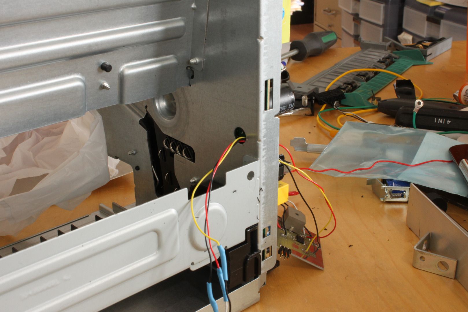 Modification of the Pantum 2502W for Direct Laser Printing of Printer