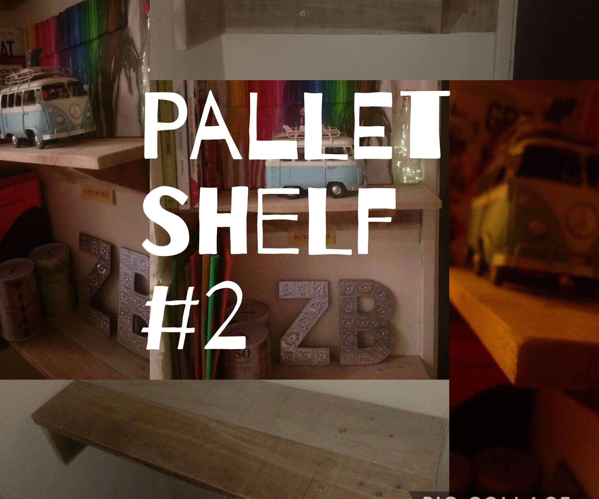 DIY Pallet Shelf #2