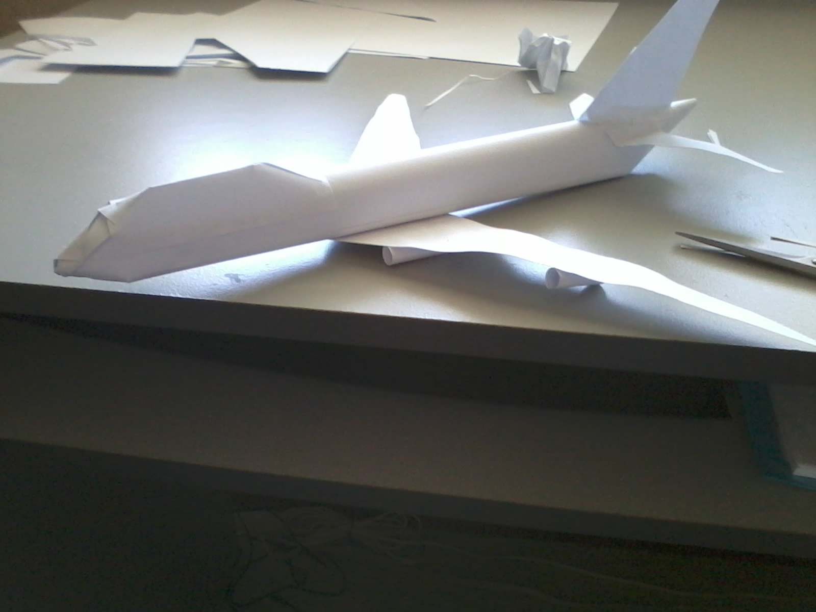 Paper Boeing 747