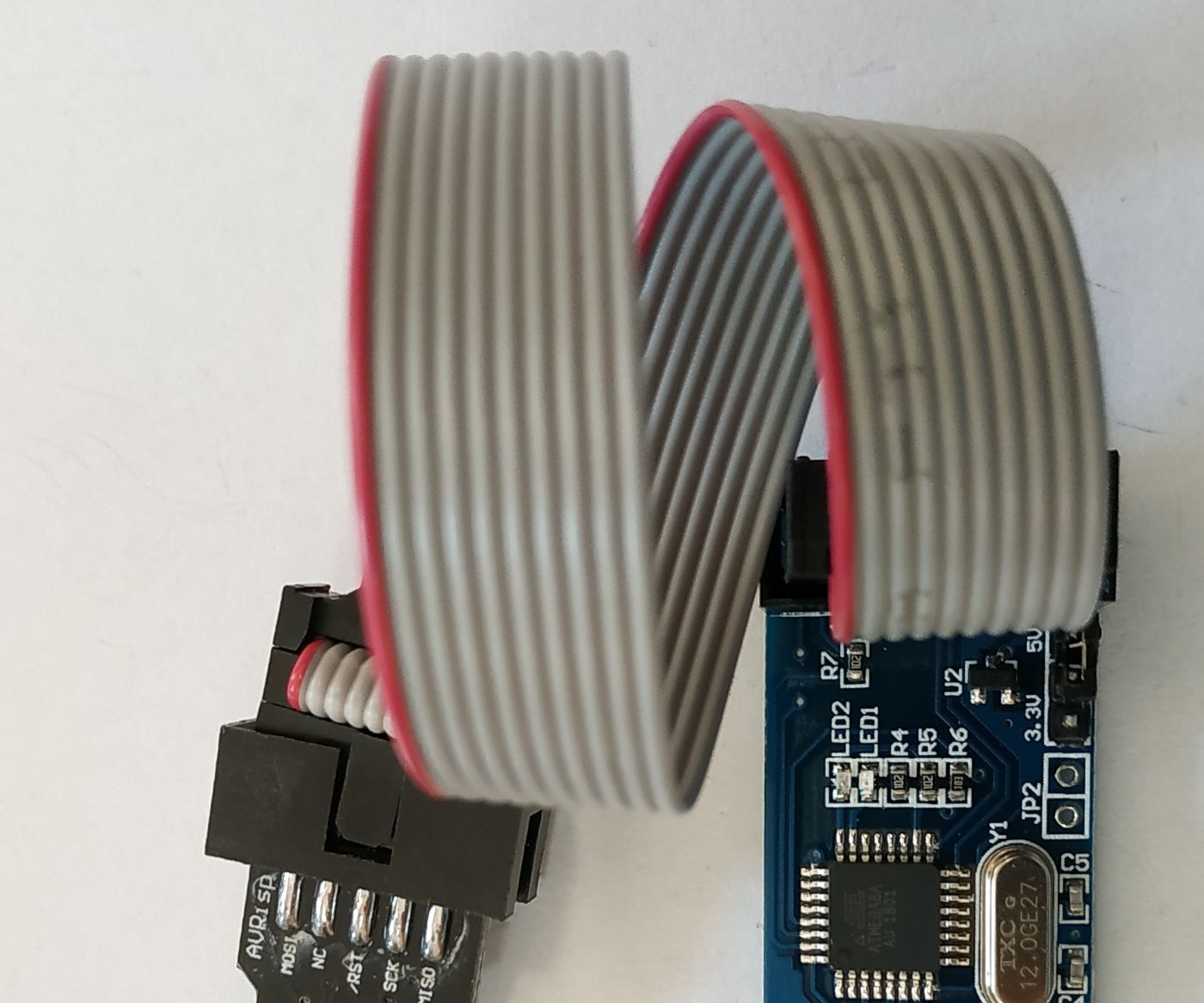 ATtiny13A/ATtiny25/ATtiny45/ATtiny85 Programming With a Programmer Board and USBasp