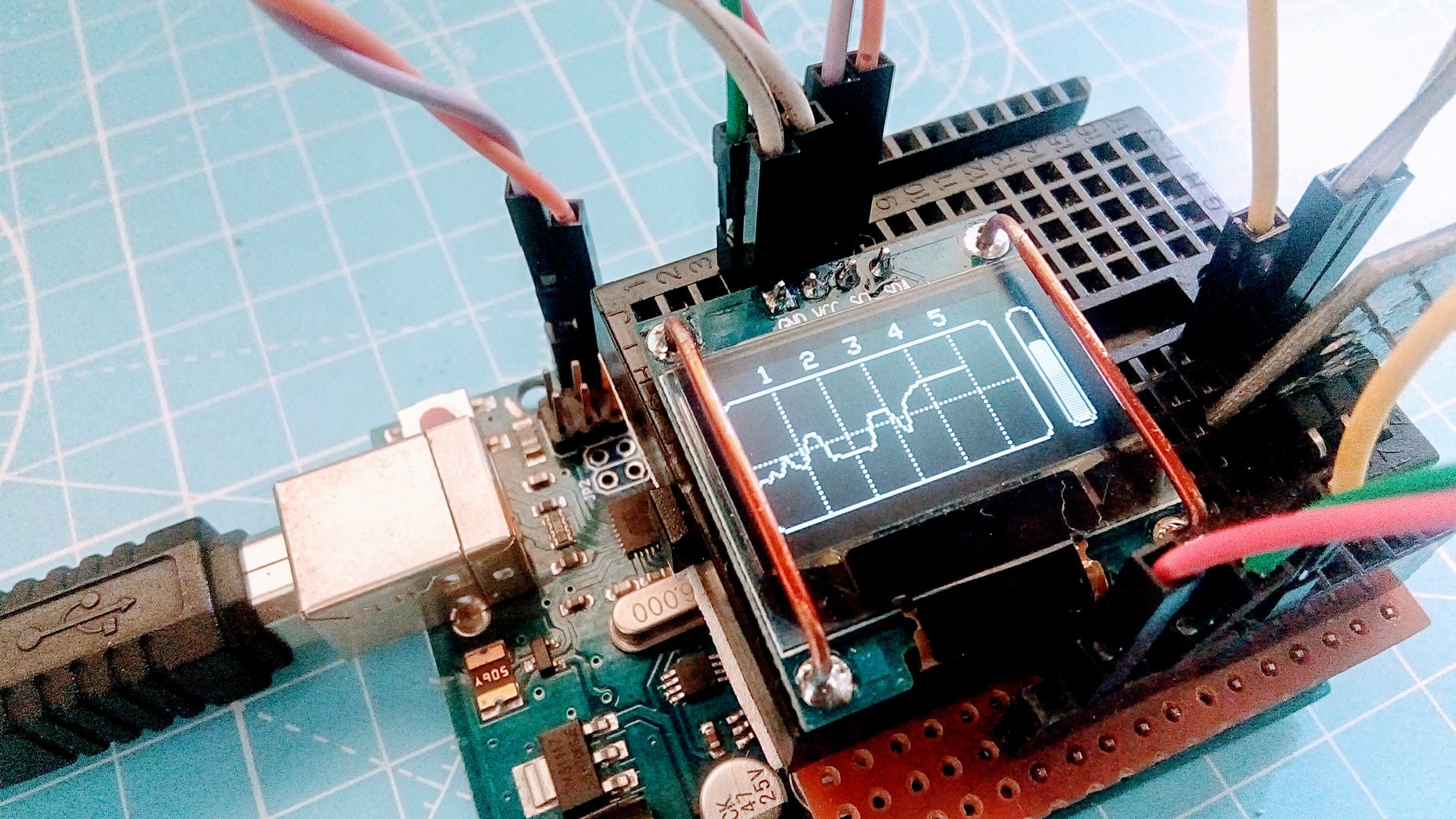 Arduino Analog Value Plotter