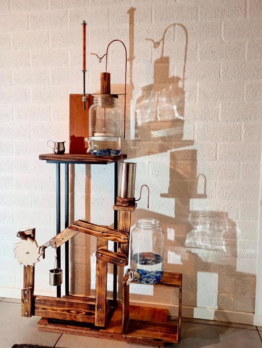 Water Clock (fully Mechanical, So No Circuits, No Electrics) : 16 Steps ...