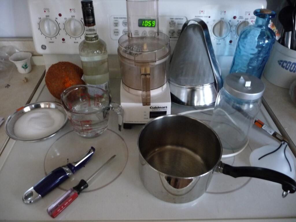 Homemade Coconut Rum