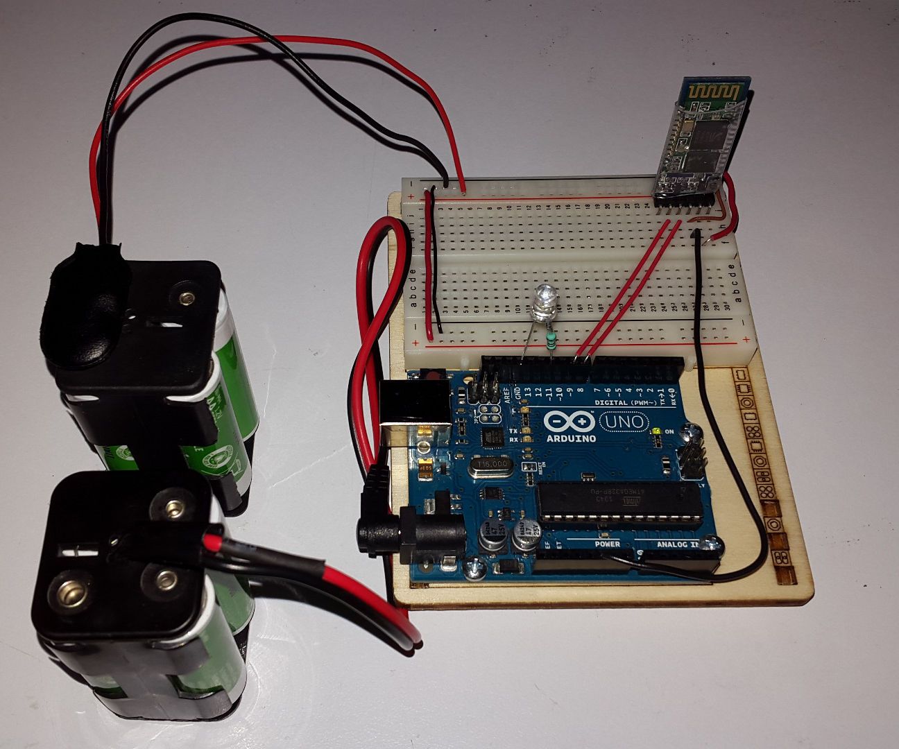 LED Intensity With Arduino and PC