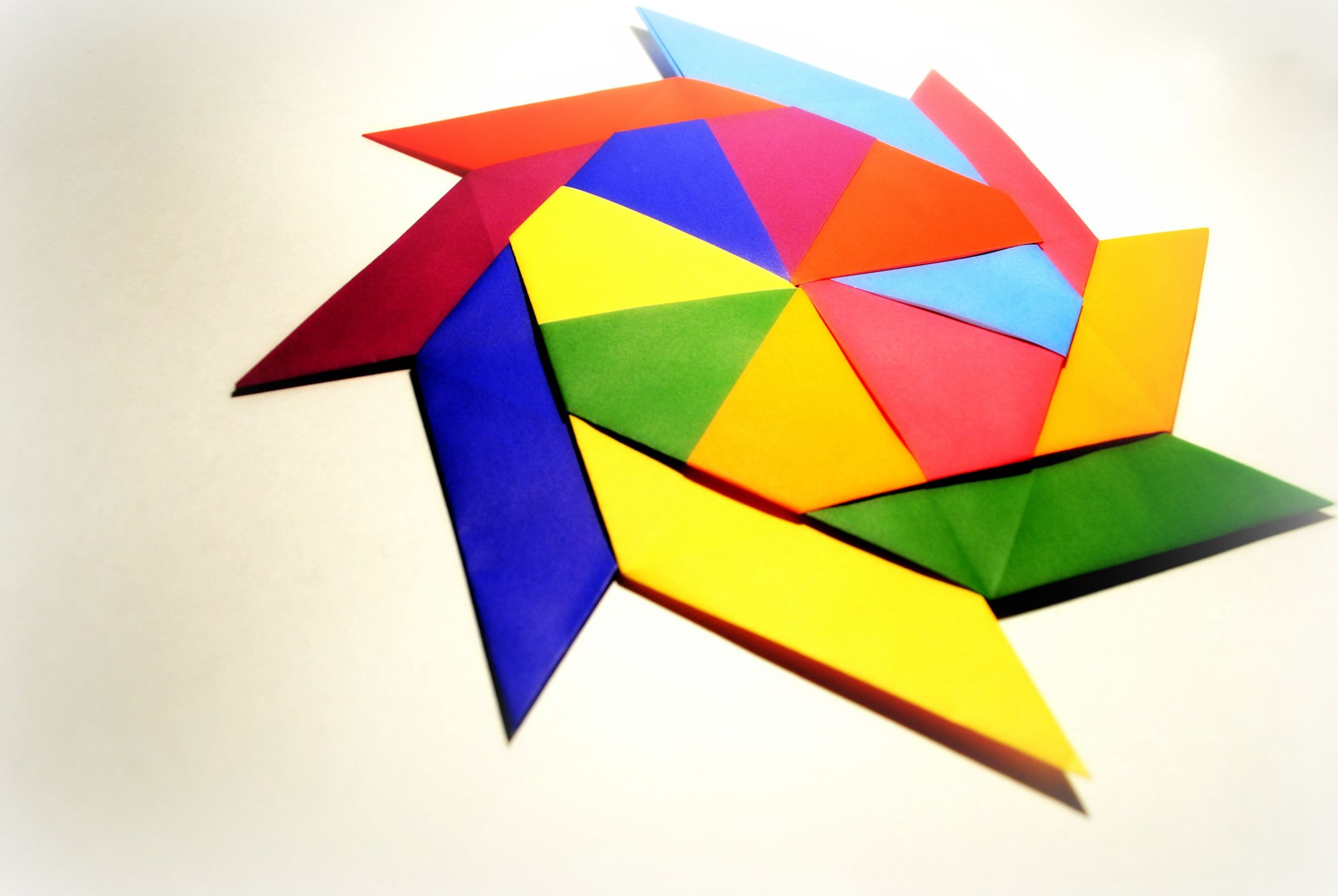 Origami Transforming Ninja Star (Shurriken) Modular!