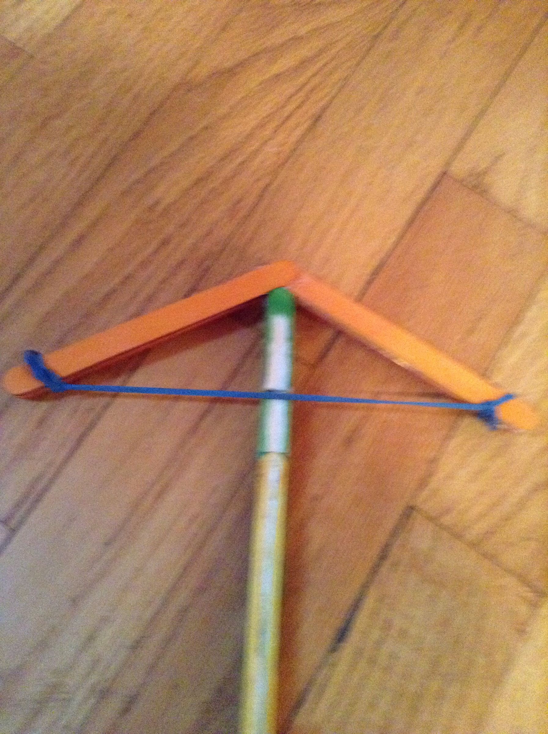 Popsicle Stick Crossbow 6 Steps Instructables