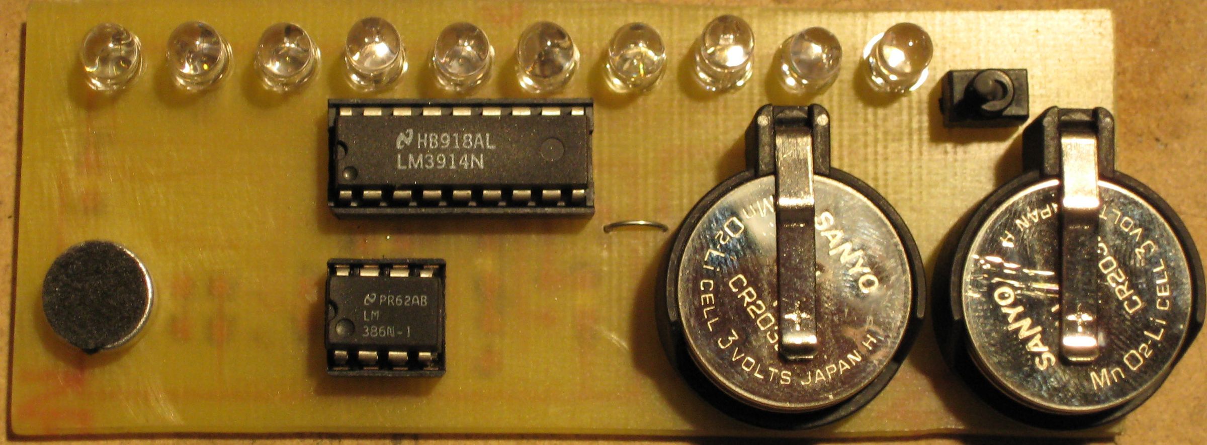 Battery Powered Portable VU Meter