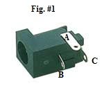 Install the Jack DC Power Male