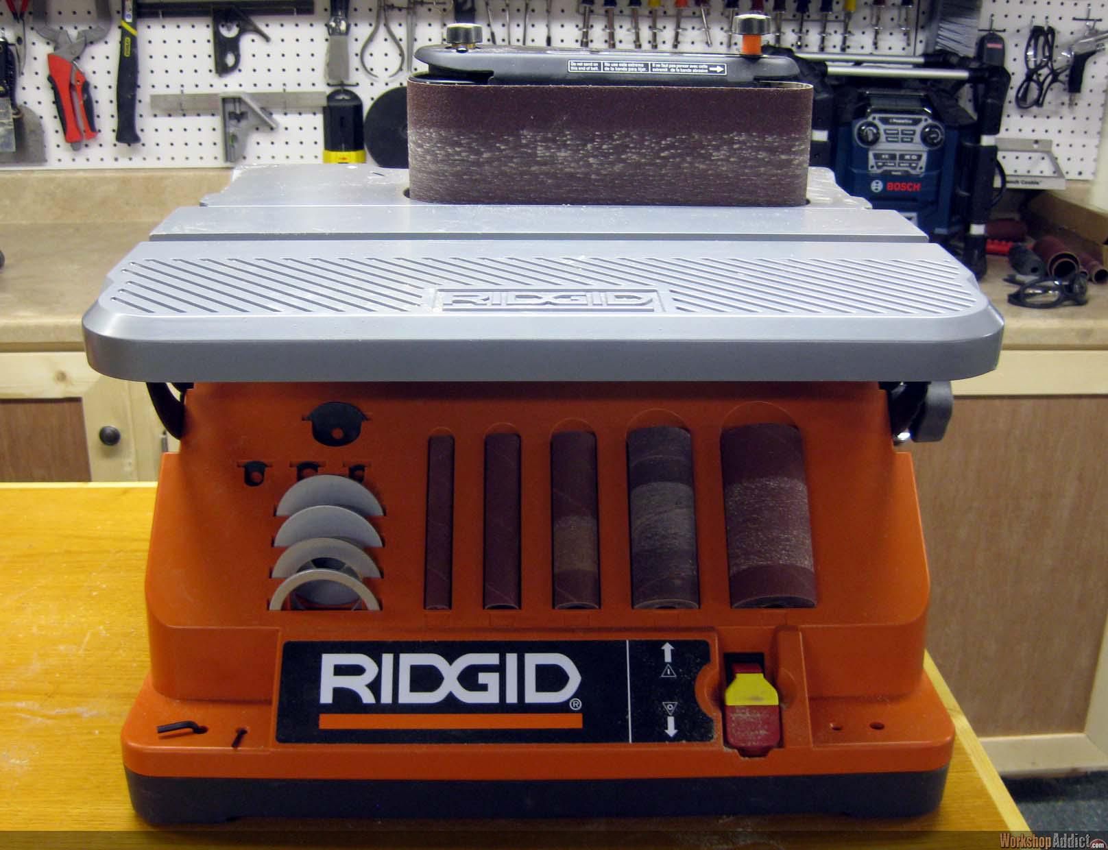 Ridgid Oscillating Edge Belt/spindle Sander Instructables