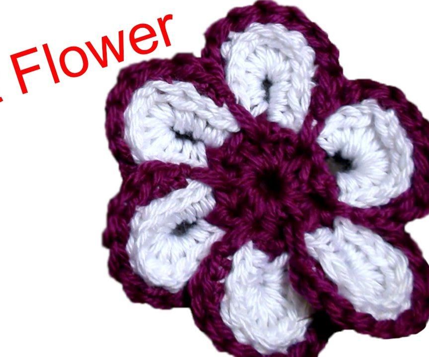 Crochet Cheerful Flower