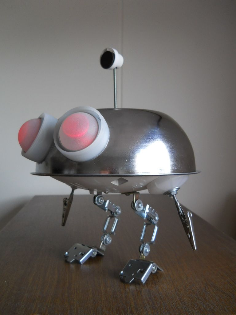 "*BATTERIES NOT INCLUDED" INSPIRED DESK JUNKBOT