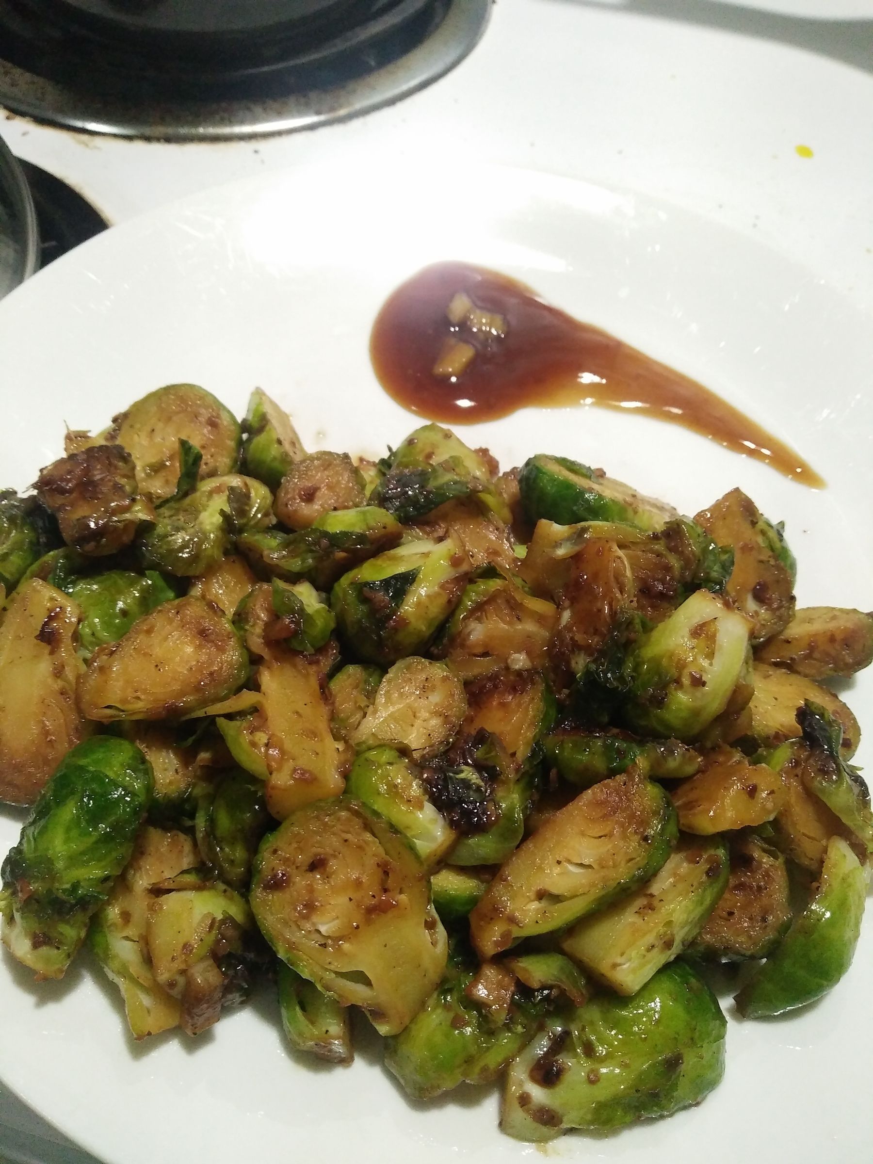 Brussel Sprouts With Teriyaki Sauce 6 Steps Instructables