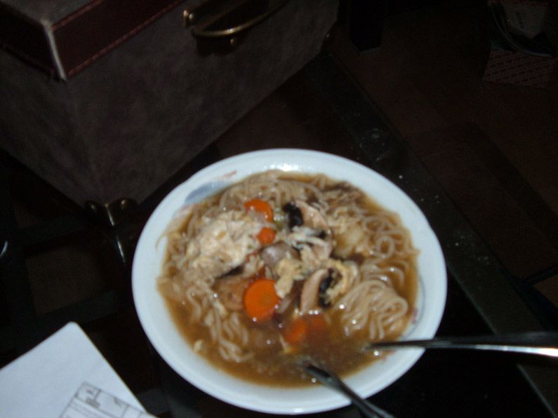 Egg and Mushroom Ramen